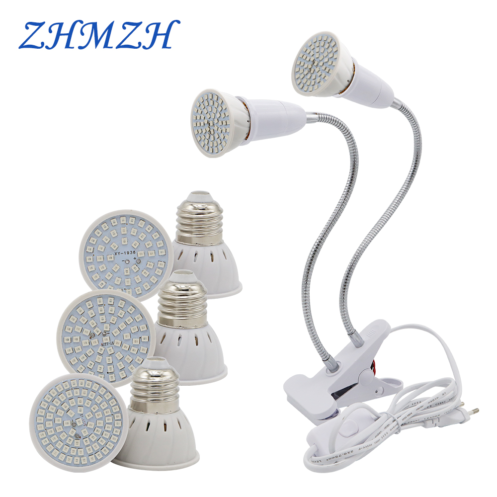 Plant Grow Light Full Spectrum - E27 LED Pflanzenwachstumslampe 110 V 220