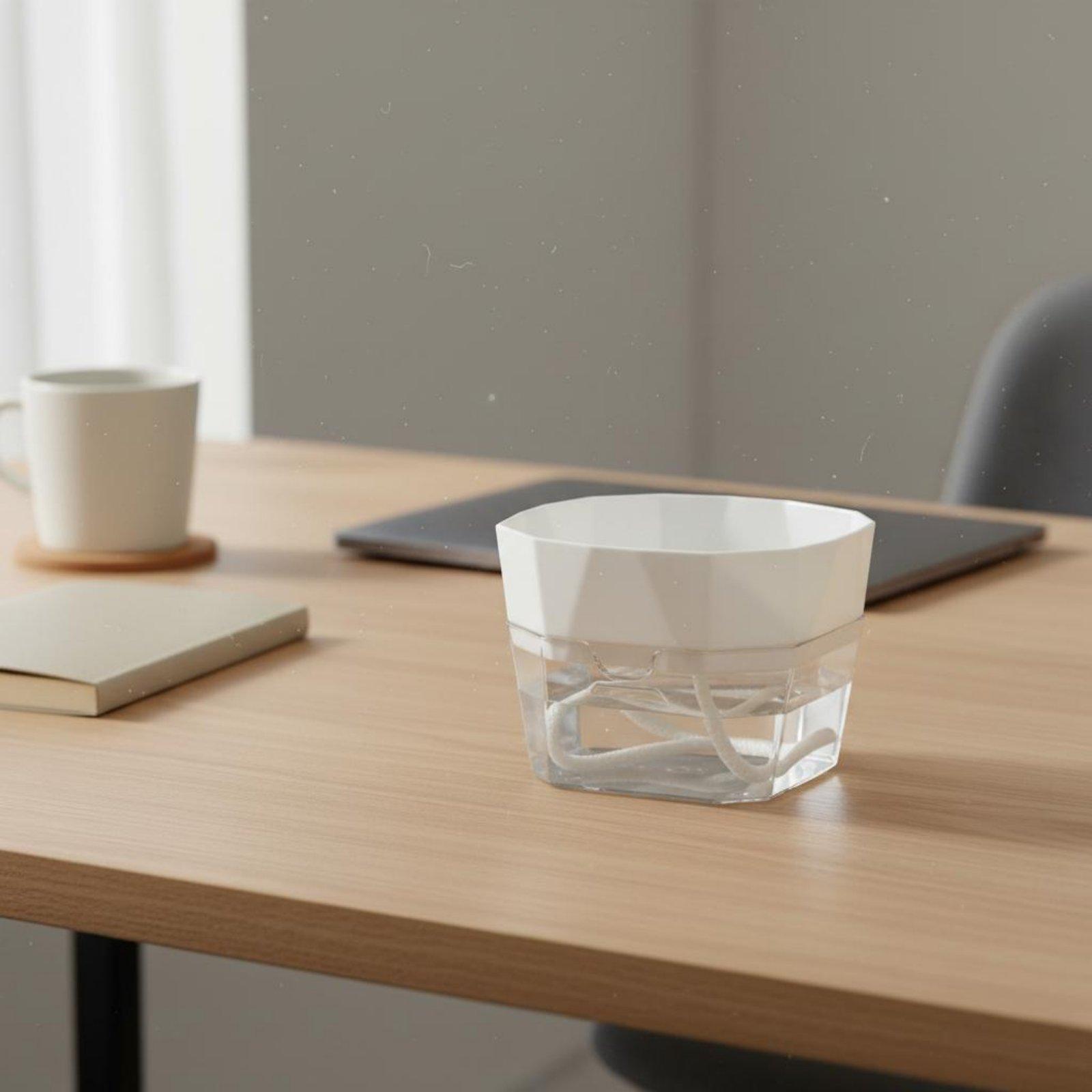 Self Watering Planter - Hydroponische Vase mit Zwei Schichten, Selbstbewässernder