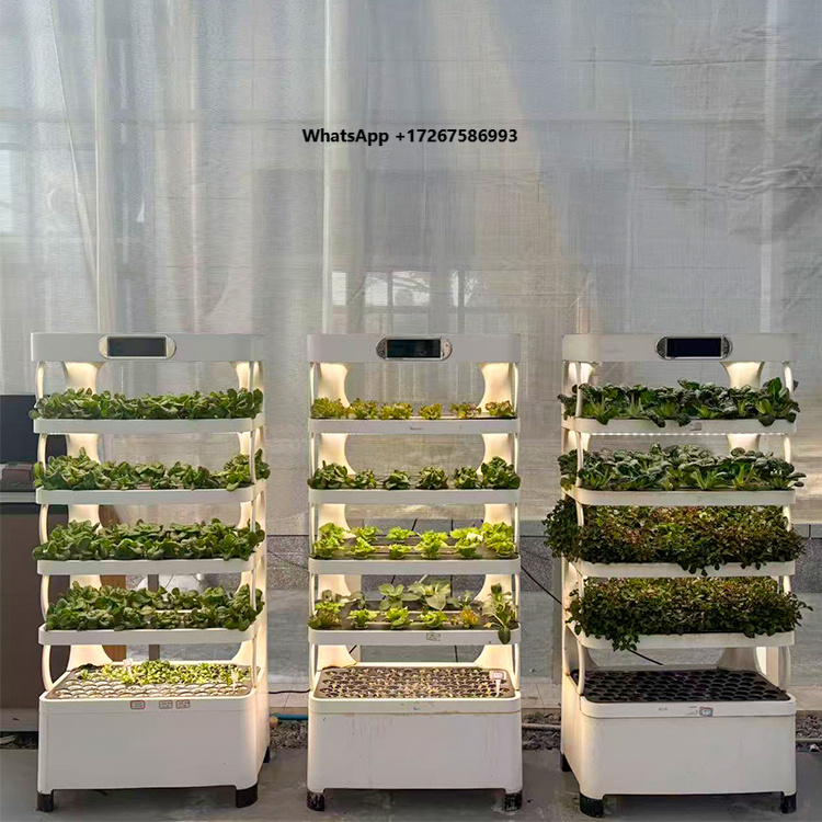 Smart Garden System - Intelligenter Indoor-Garten-Pflanzkasten - Smartes Vertikales Hydroponisches